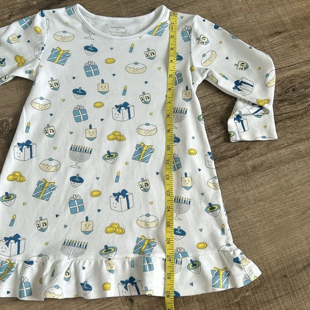 Noomie Hanukkah nightgown dress size 4T